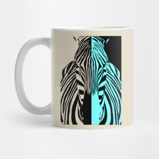 Zebra Psychedelic Mug